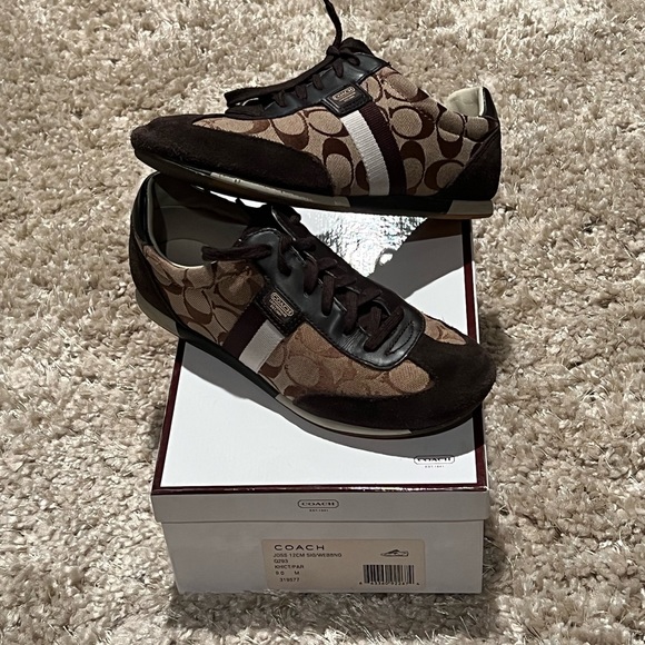 Coach shoes/sneakers with original box - Picture 1 of 8